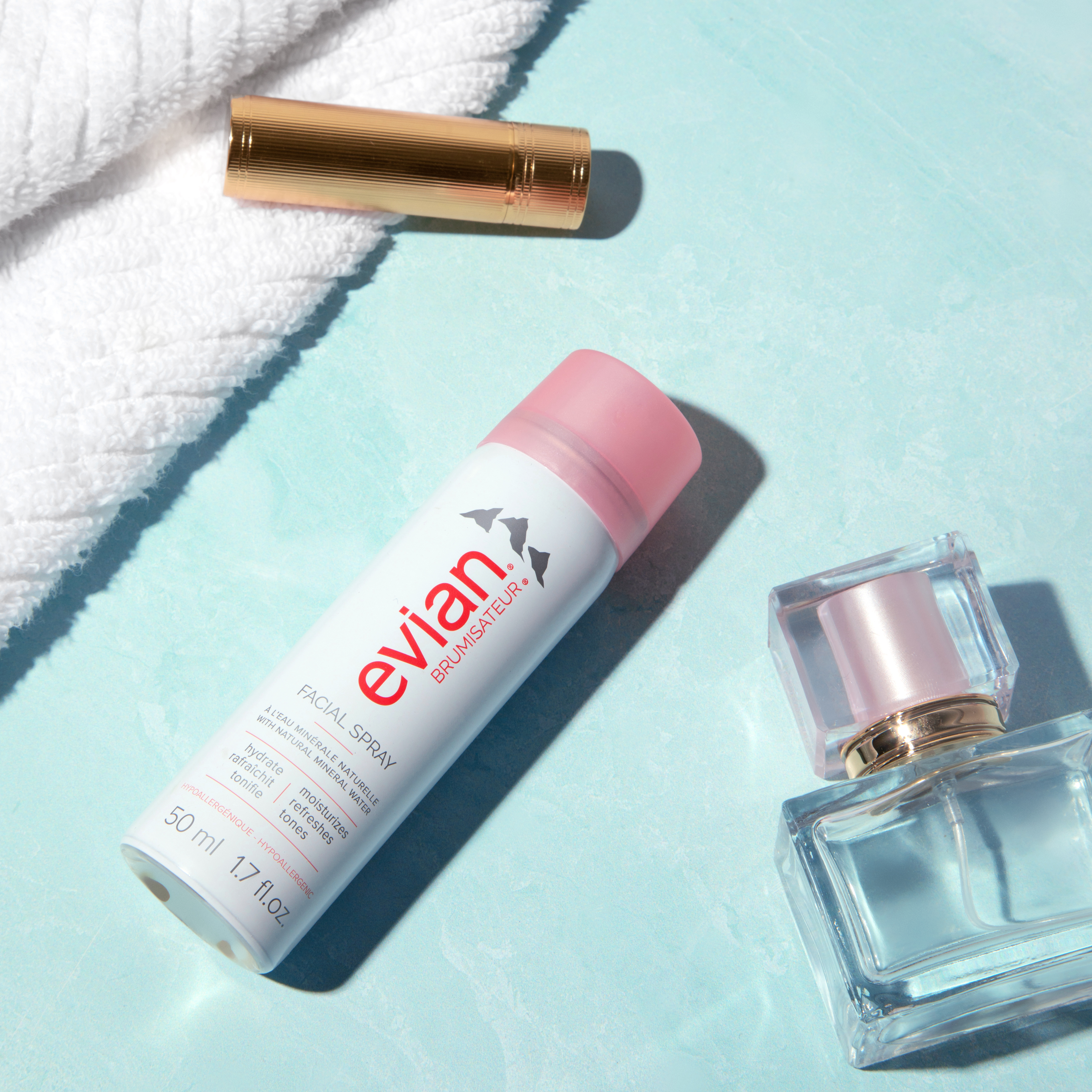 Skin, Meets Summer: Evian Brings Back Its Effortless Facial Spray