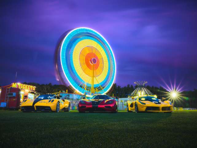 Dream Rides automotive event and charity feature