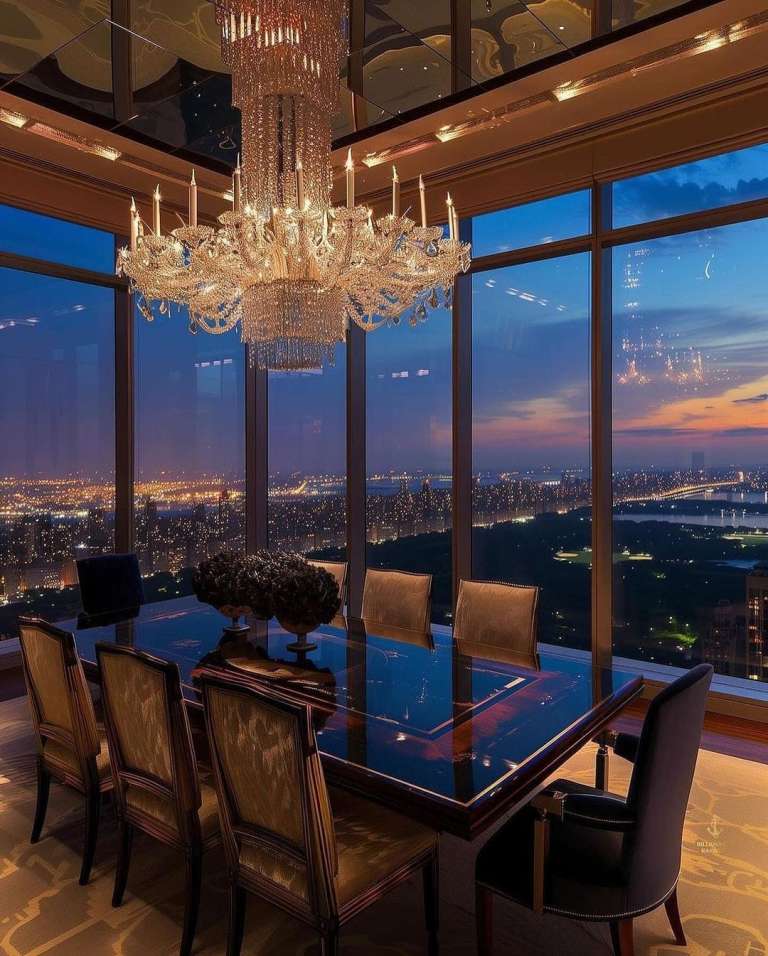 Image showcasing Sky-High Splendor: Inside New York's Most Luxurious Penthouse - LAPSOFLUX