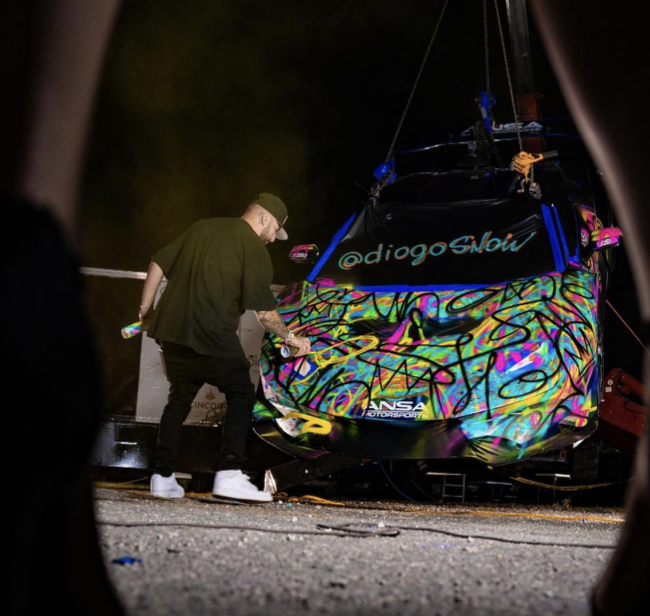 DIOGO SNOW x LAMBORGHINI AIR BRUSH