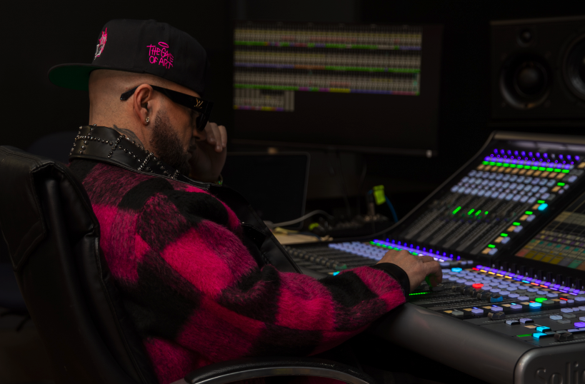 Karl Wolf, featured in a LAPSOFLUX profile on his music career