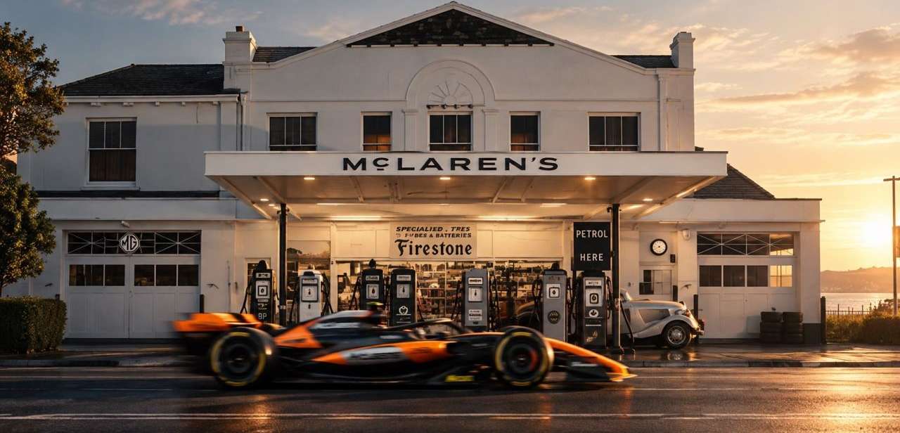 McLaren 2026 evolved identity logo and wordmark