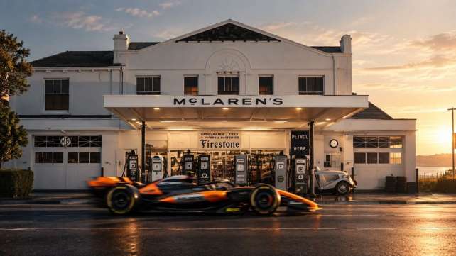 McLaren 2026 evolved identity logo and wordmark