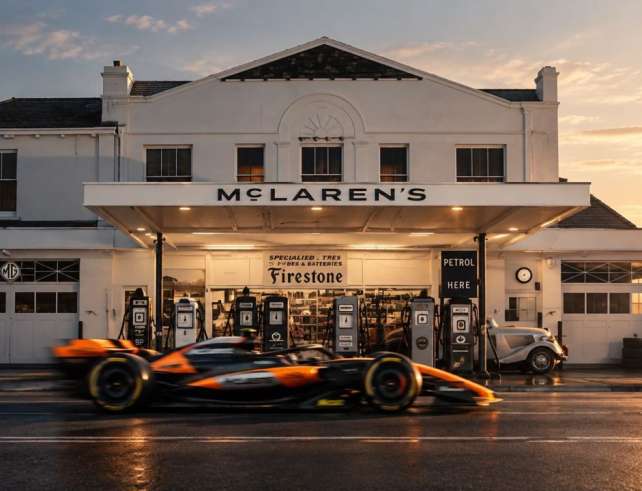 McLaren 2026 evolved identity logo and wordmark