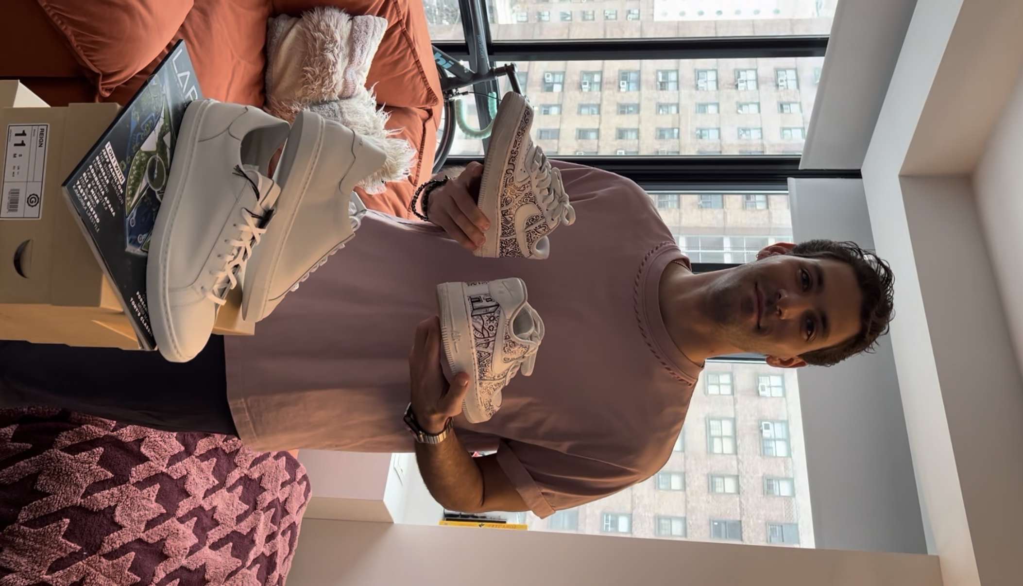 Alex Alpert sneaker giveaway