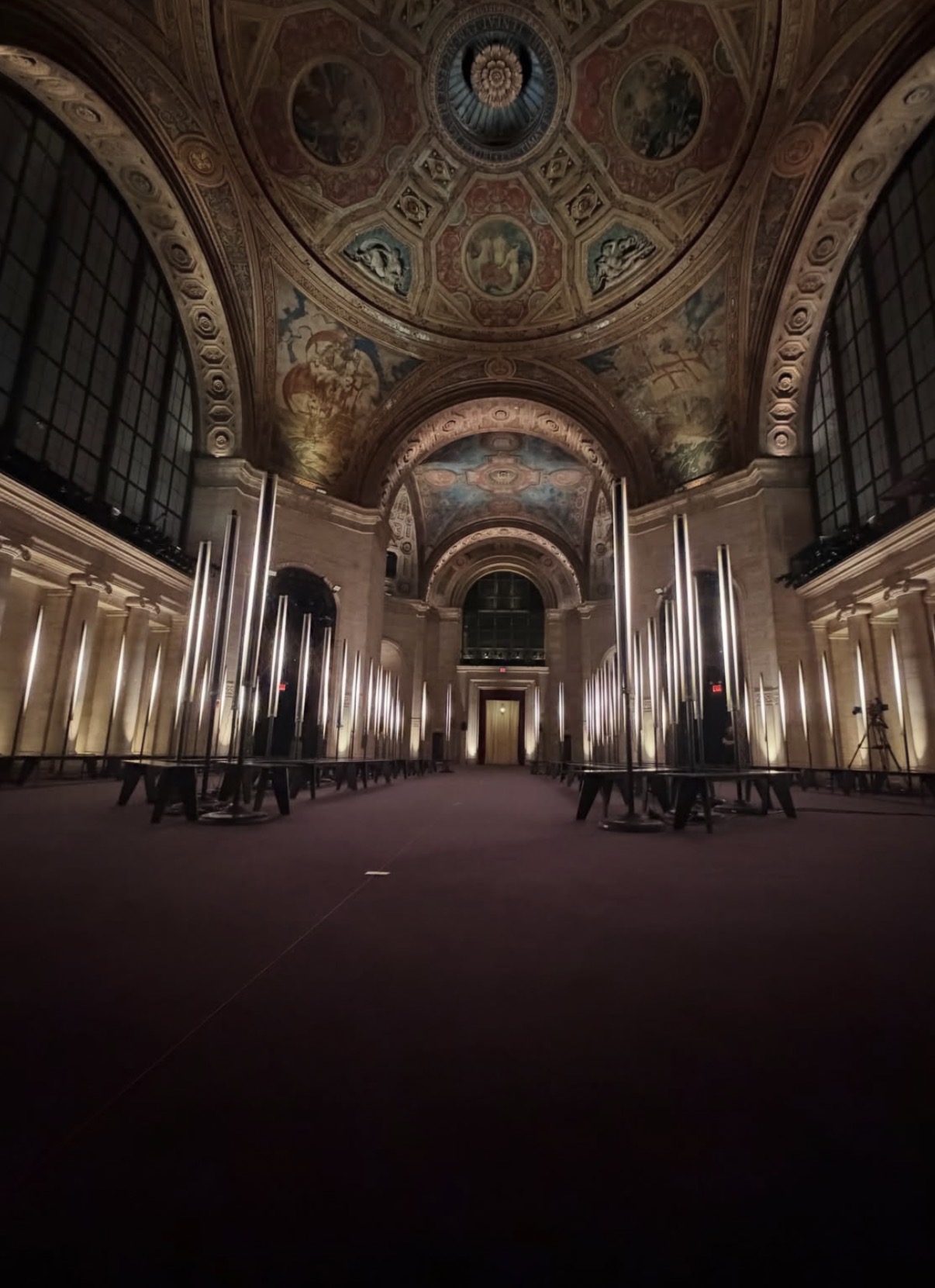 Vivet runway venue in New York ahead of Kai Cenat's fashion presentation