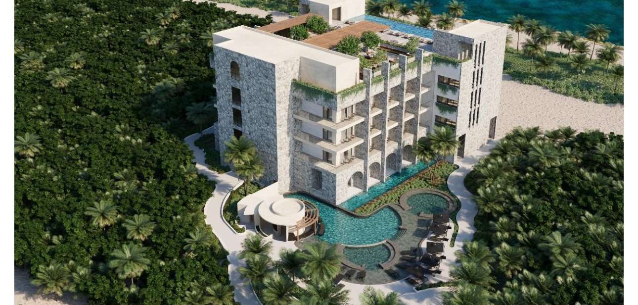 Aerial view of Kimpton Tres Rios in Riviera Maya