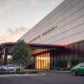 Porsche Design Concours concept rendering with collector cars at the Palm Beach location