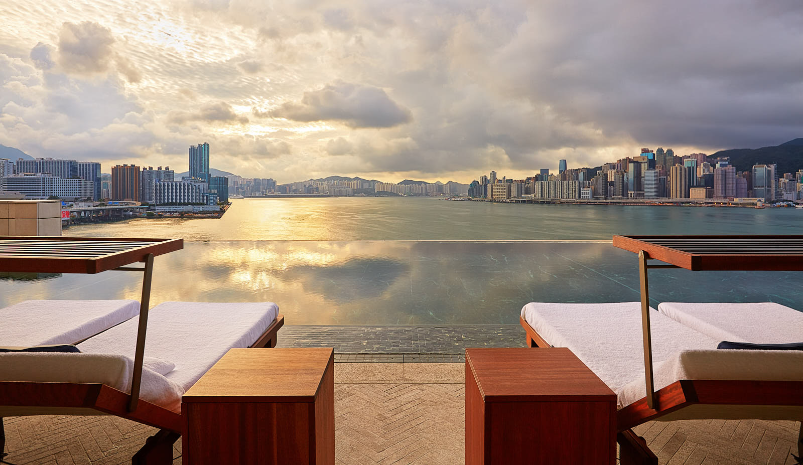 Asaya wellness pool at Rosewood Hong Kong