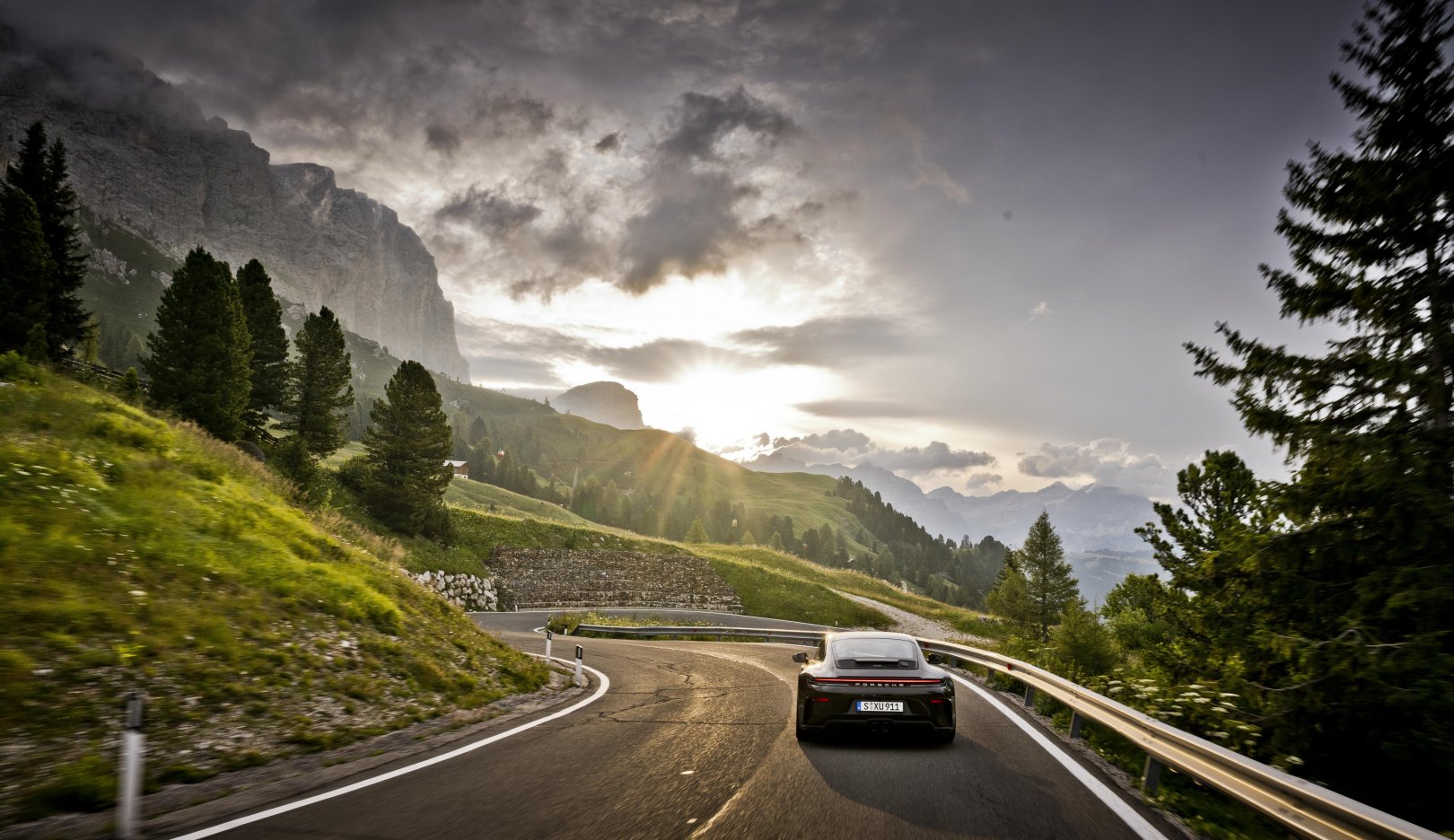 Porsche 911 GT3 Bergsport editorial image 1