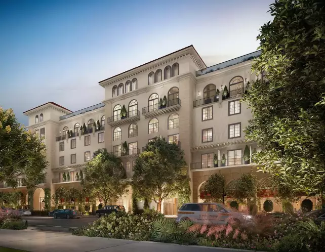 Architectural rendering of The Nora Hotel West Palm Beach
