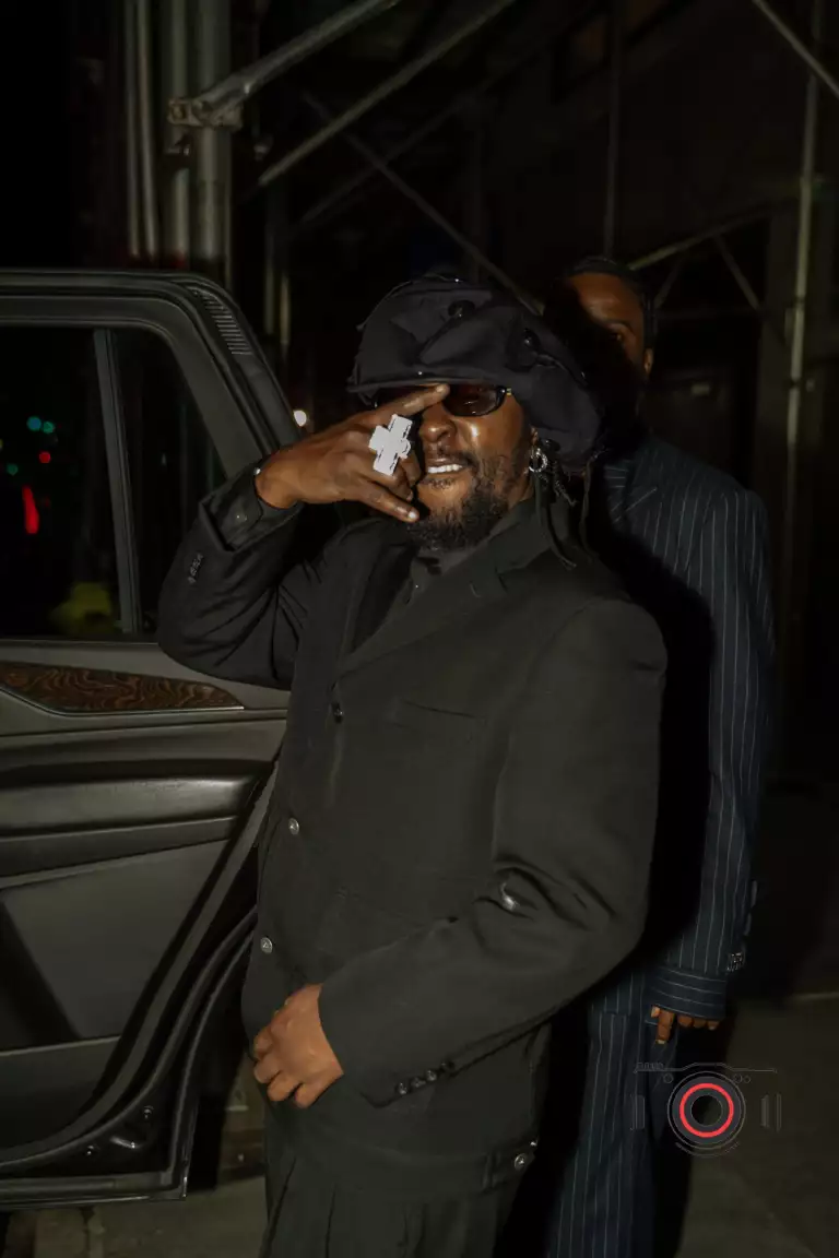 A guest arrives at Casa Cipriani during Drake’s birthday celebration.