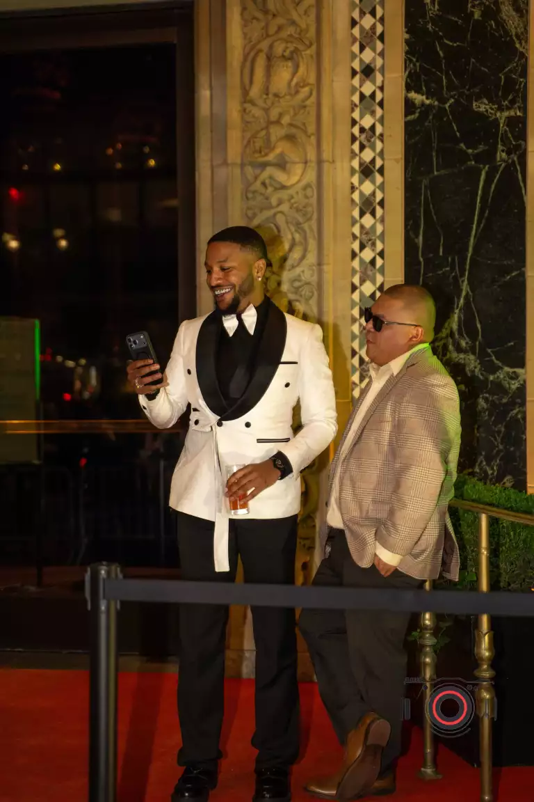 Ben at Casa Cipriani during Drake’s 40th birthday celebration.