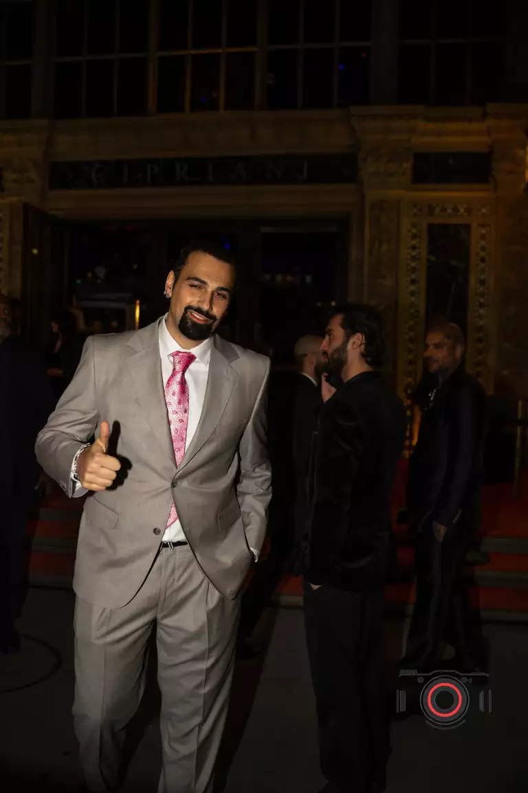 Alex Moss at Casa Cipriani during Drake’s 40th birthday celebration.