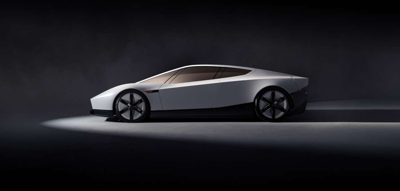 Tesla Roadster 2026 white exterior profile. Image credit: Tesla.