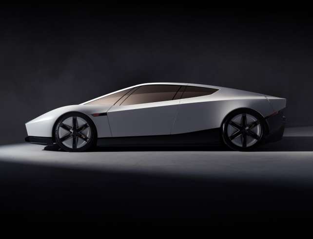 Tesla Roadster 2026 white exterior profile. Image credit: Tesla.