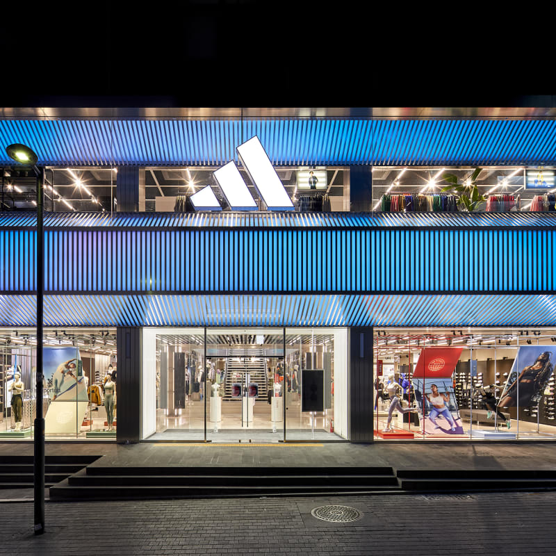 Adidas Home of Sport flagship in Myeongdong Seoul
