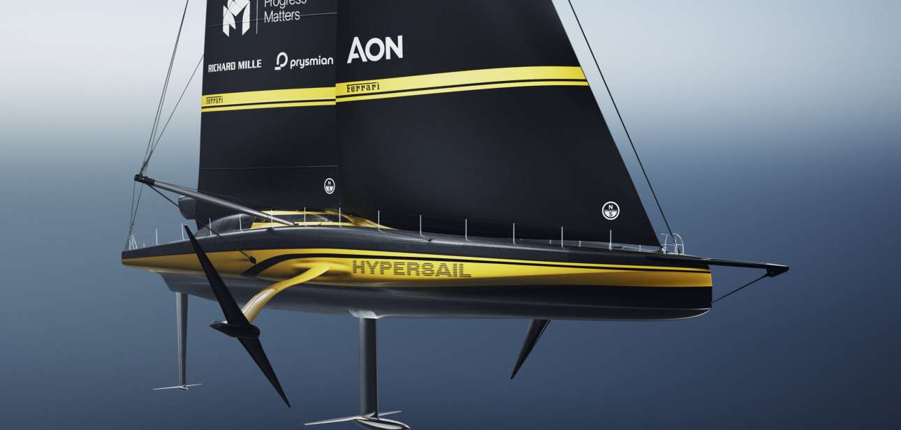 Ferrari Hypersail hero editorial photograph